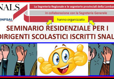 REPORT SEMINARIO DIRIGENTI SCOLASTICI SNALS LOMBARDIA